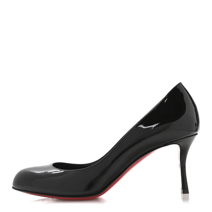 Christian Louboutin Patent Dolly 70 Pumps 37.5 Black 1 of 8
