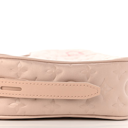 Louis Vuitton Lambskin Embossed Monogram Fall In Love Sac Coeur Light Pink 8 of 10
