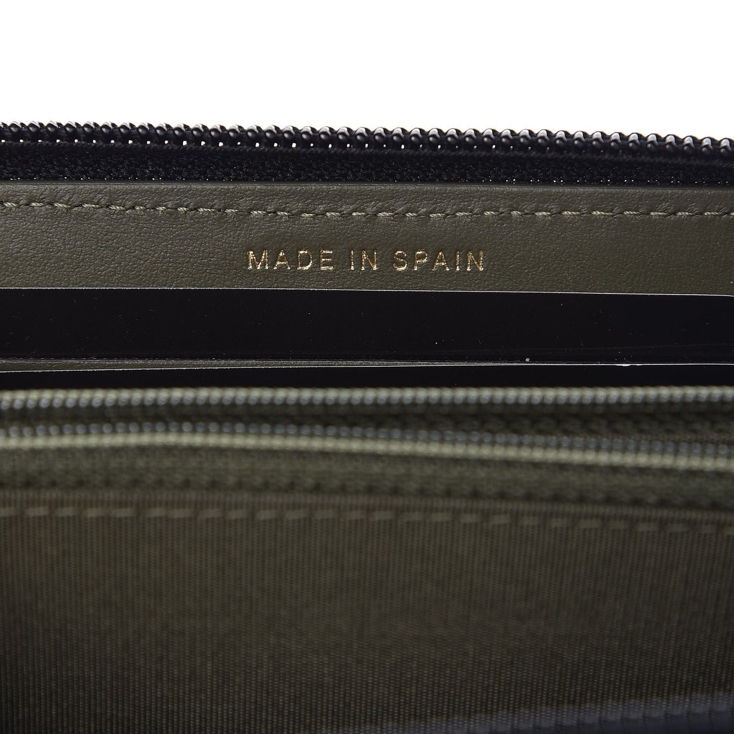 Caviar Quilted Small Boy Zip Around Wallet Black