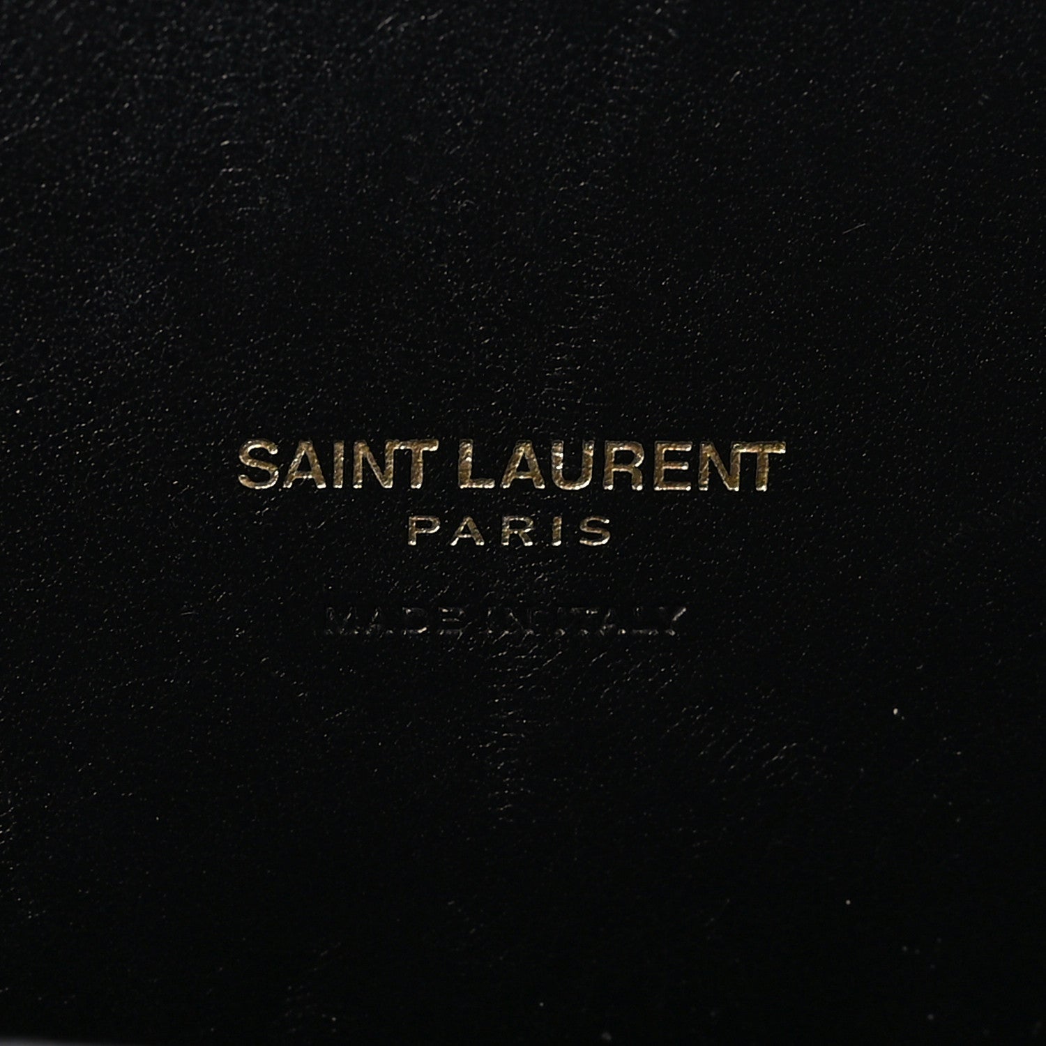 Saint Laurent Calfskin Crocodile Embossed Baby Sac De Jour Black 7 of 10