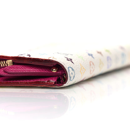 Louis Vuitton Monogram Multicolor Insolite Wallet White Figue 9 of 9