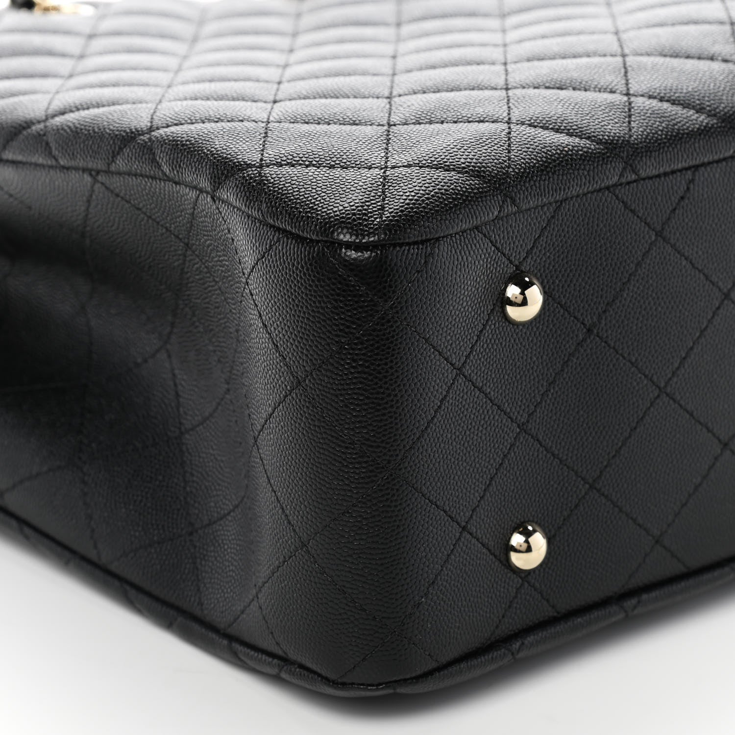 Chanel Caviar Quilted Large Shopping Tote Black 8 of 10