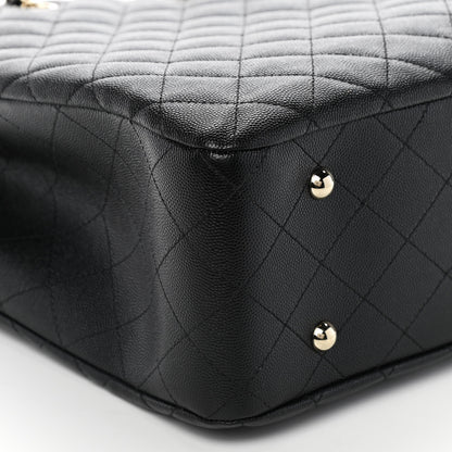Chanel Caviar Quilted Large Shopping Tote Black 8 of 10