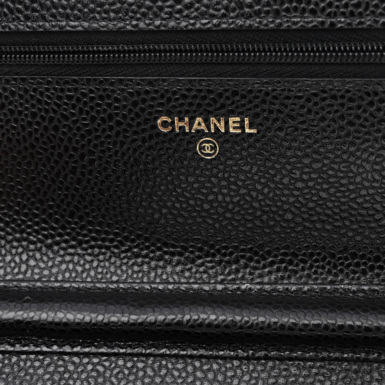 Chanel Caviar Quilted Wallet on Chain WOC Black 6 of 11