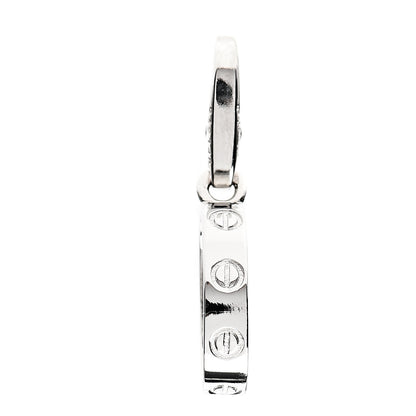 Cartier 18K White Gold LOVE Ring Charm 1 of 4