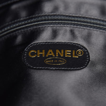Chanel Caviar Large CC Shoulder Bag Black 6 of 7