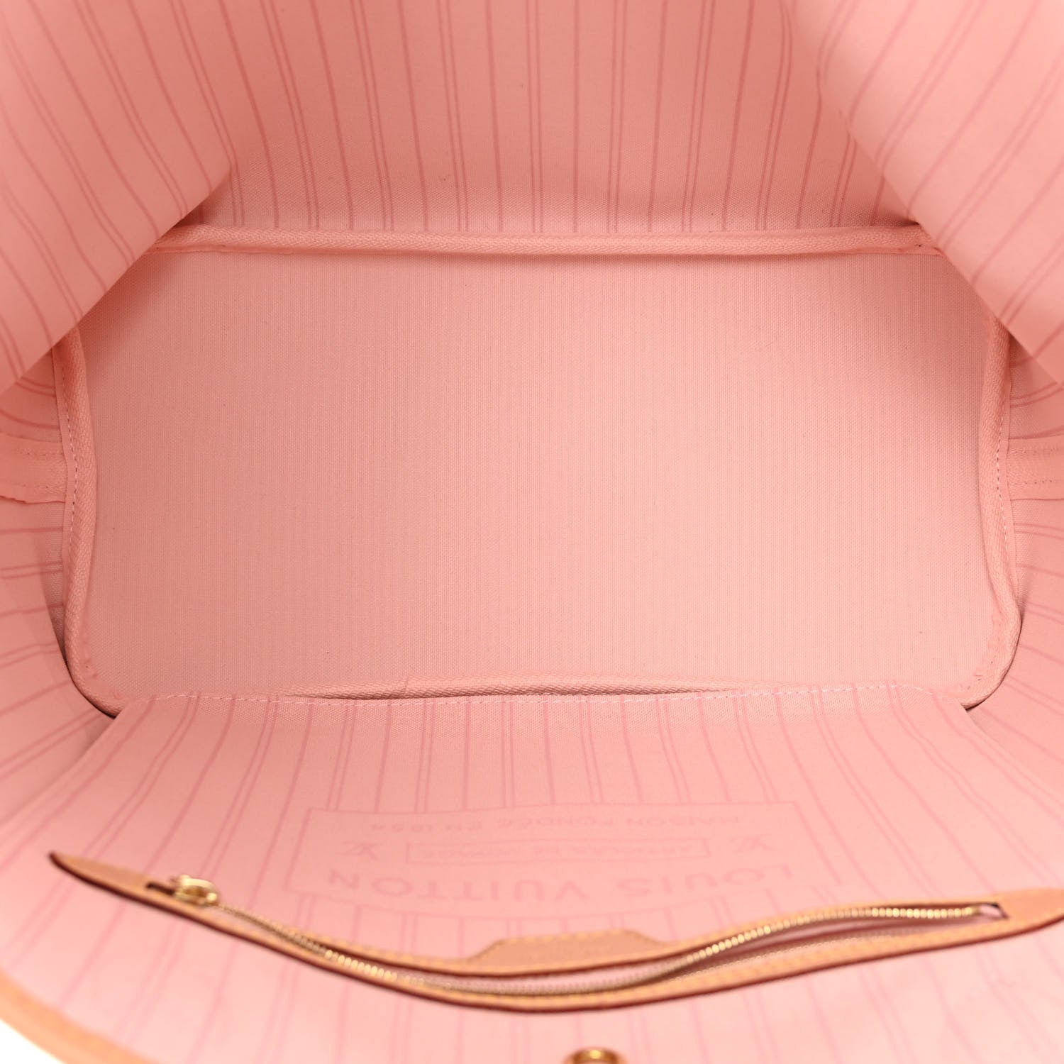 Louis Vuitton Damier Azur Neo Neverfull MM Rose Ballerine 5 of 9
