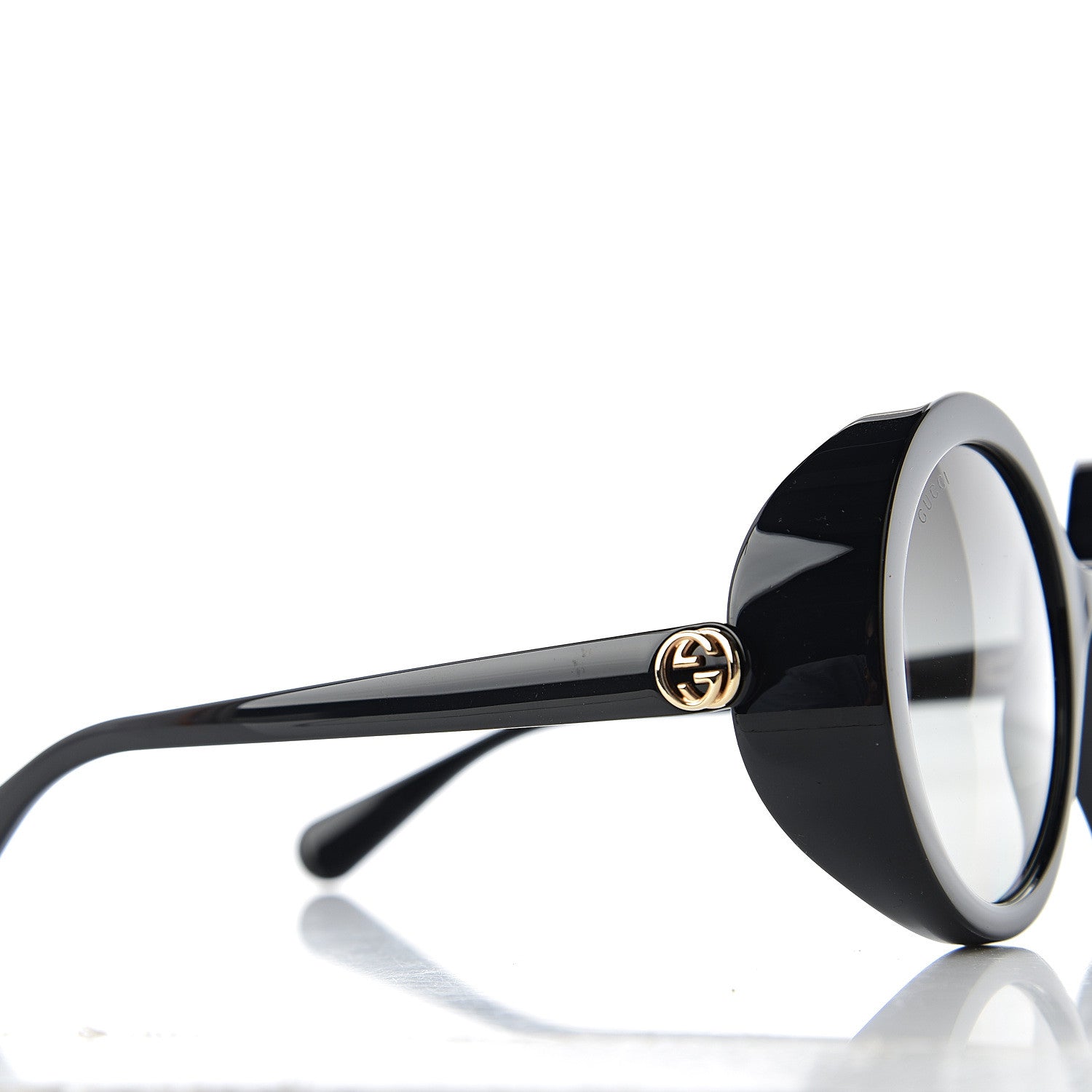 Gucci Round Sunglasses GG0367S Black 8 of 9
