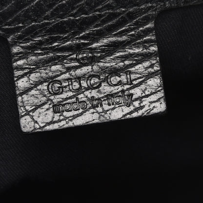 Gucci Monogram Bamboo Bullet Bag Black 6 of 9