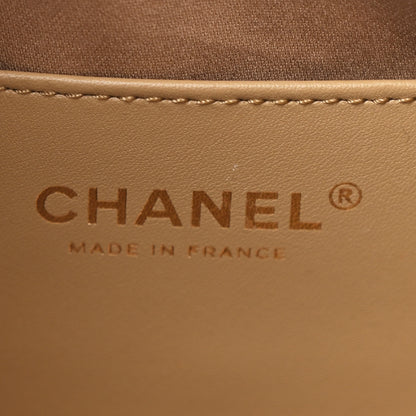 Chanel Caviar Quilted Small Chanel 25 Handbag Dark Beige 6 of 11