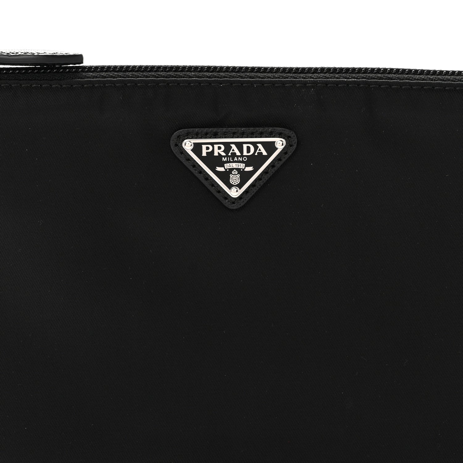 Prada Re-Nylon Vela Pouch Black 8 of 10