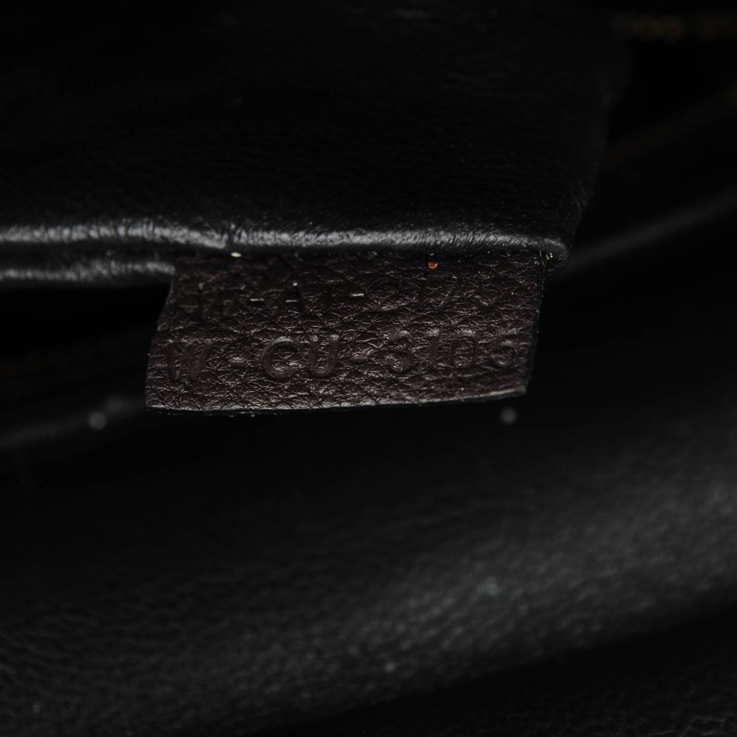 Goatskin Micro Luggage Dark Taupe