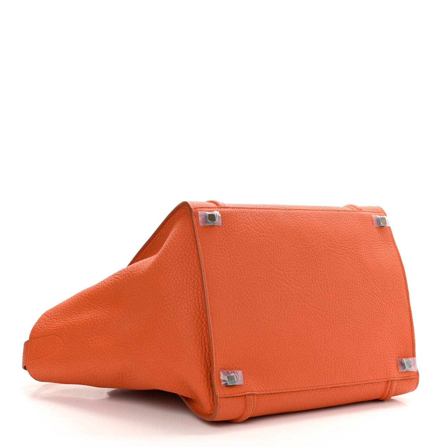 Bullhide Calfskin Medium Phantom Luggage Burnt Orange