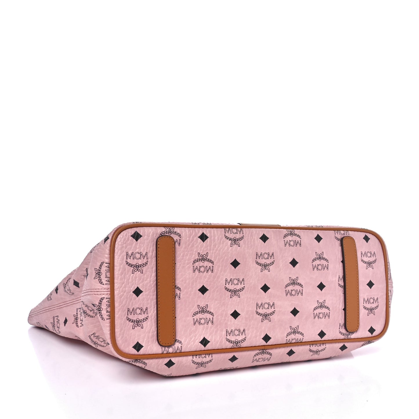 Visetos Medium Anya Zip Top Shopper Tote Soft Pink