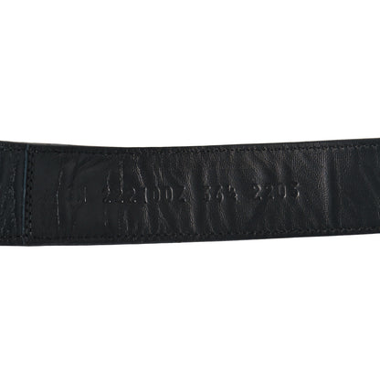 Hermes Calfskin Womens Chypre Sandals 36.5 Black 6 of 9