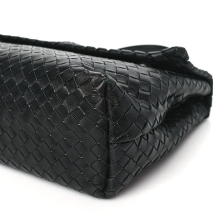 Bottega Veneta Nappa Intrecciato Olimpia Shoulder Bag Nero Black 11 of 11