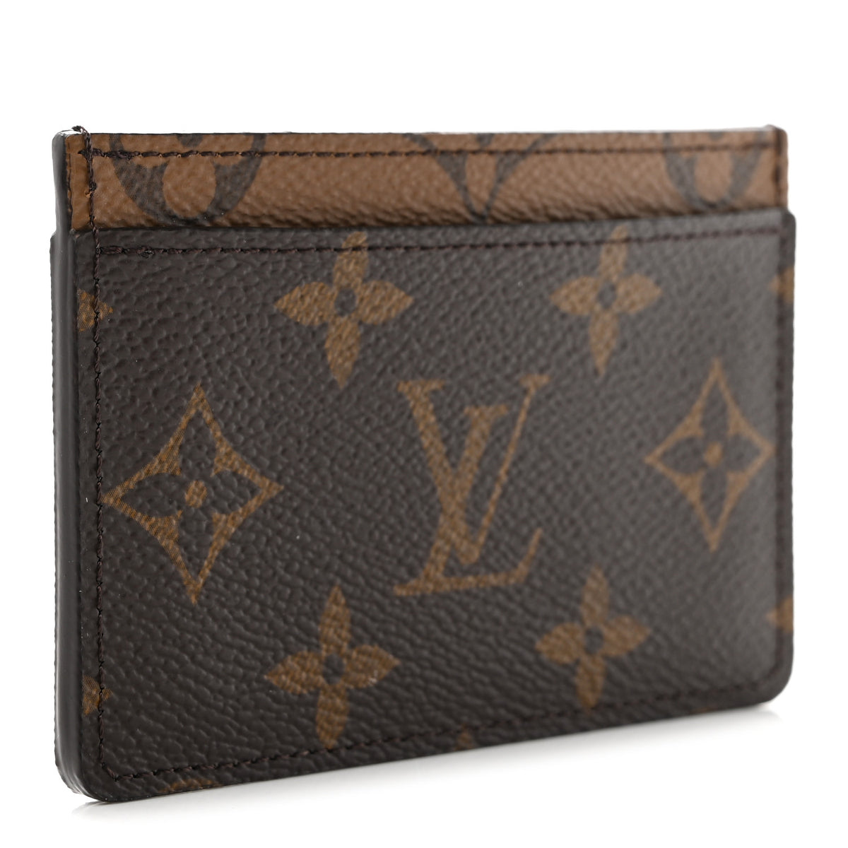 Reverse Monogram Card Holder