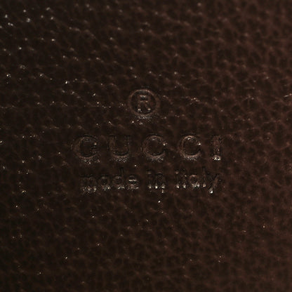 Gucci GG Supreme Monogram Textured Calfskin Web Mini Ophidia Top Handle Bag Beige Ebony New Acero 5 of 9
