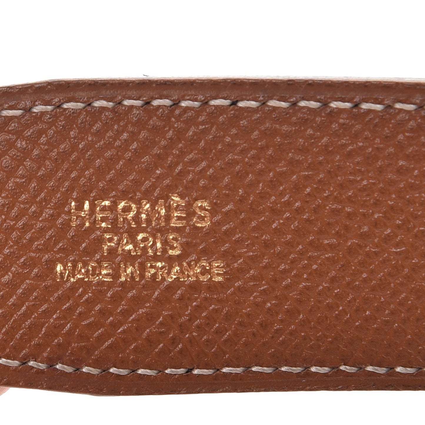 Box Epsom 32mm H Belt 65 Black Gold