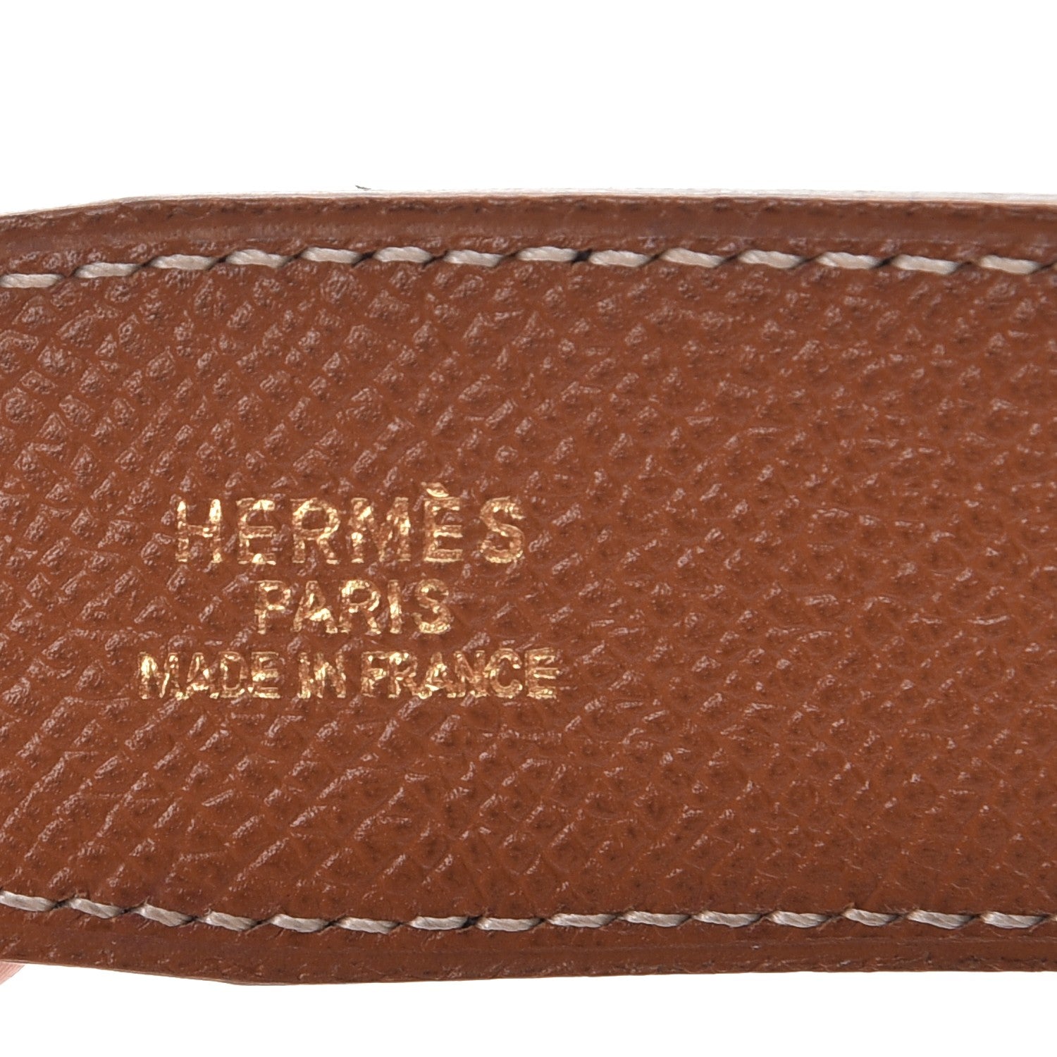 Hermes Box Epsom 32mm H Belt 65 Black Gold 4 of 11