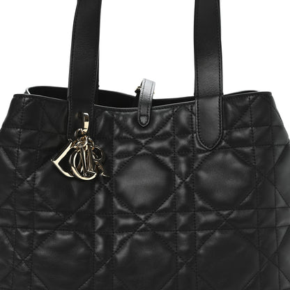Christian Dior Calfskin Macrocannage Medium Toujours Black 9 of 12