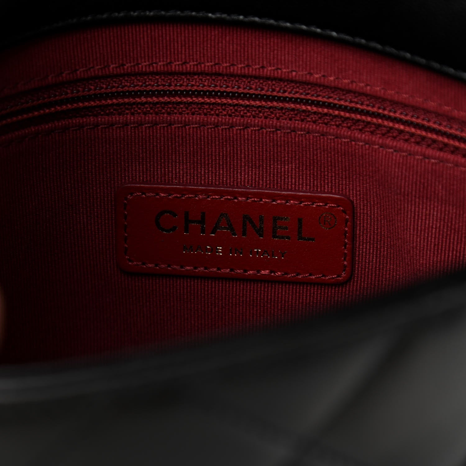Chanel Lambskin Quilted Small Side Note Flap Black 6 of 9