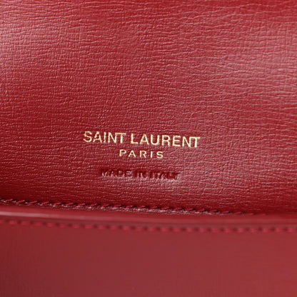 Saint Laurent Smooth Calfskin Monogram Phone Holder Crossbody Opyum Red 6 of 10