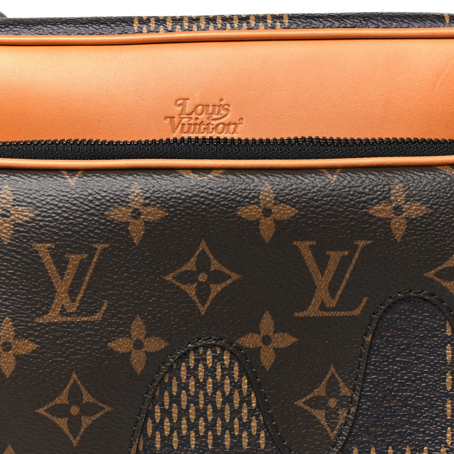 x NIGO Giant Damier Ebene Monogram Nil Messenger