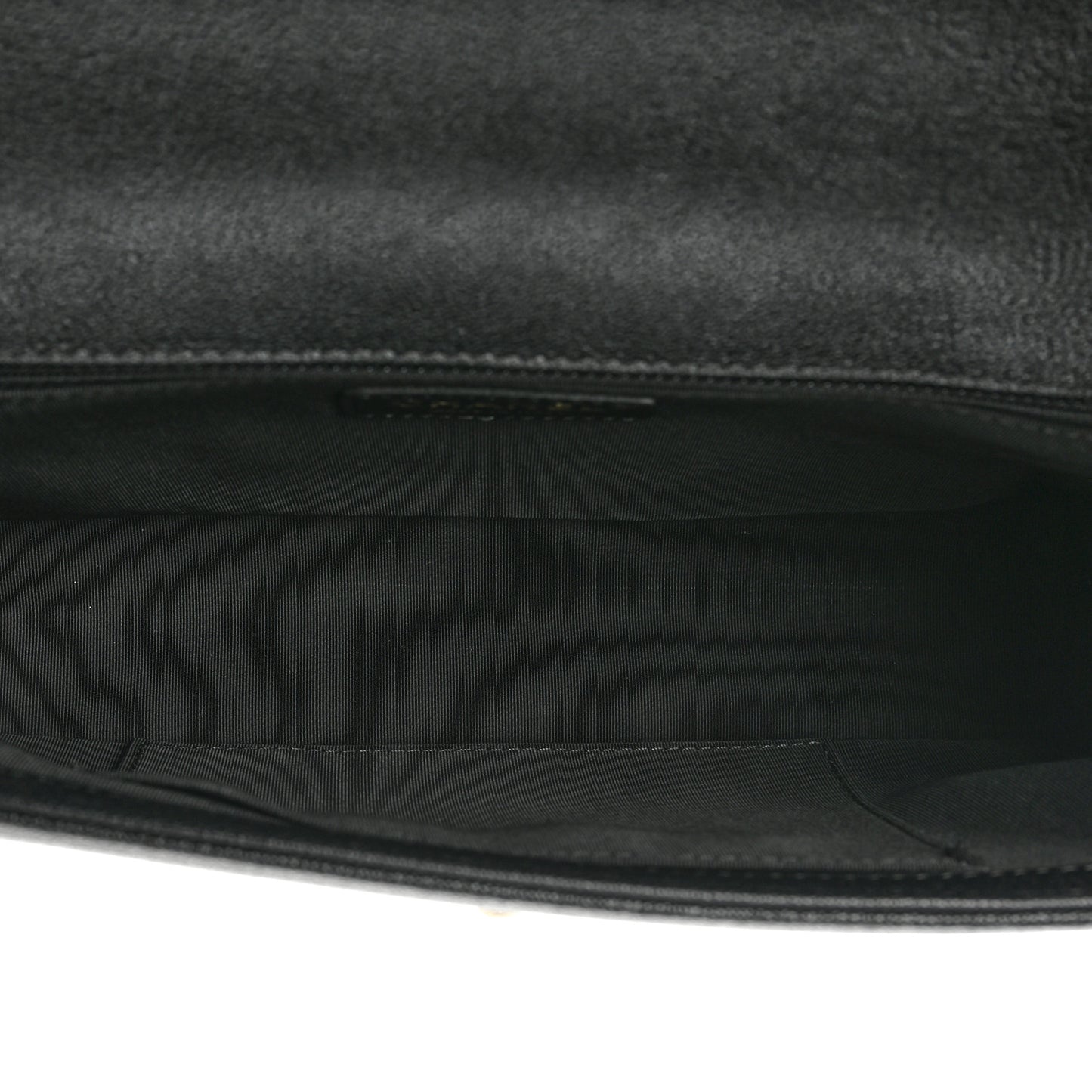 Caviar Chevron Quilted New Medium Boy Flap Black