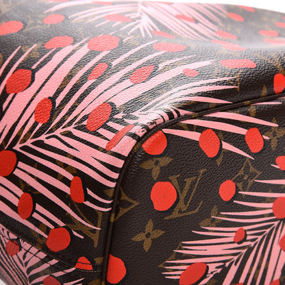 Louis Vuitton Monogram Jungle Dots Neo Neverfull MM Sugar Pink Poppy 9 of 12