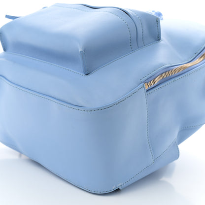 Versace Calfskin Palazzo Medusa Backpack Blue 9 of 9