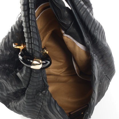 Jimmy Choo Nappa Medium Saba Hobo Black 5 of 9