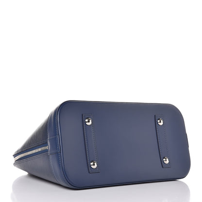 Louis Vuitton Epi Alma MM Indigo 4 of 7