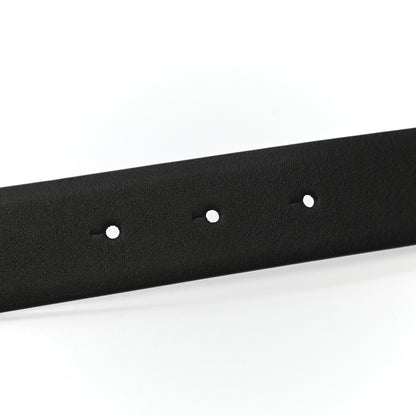 Chanel Calfskin CC Reversible Belt 80 32 Black Burgundy 4 of 6