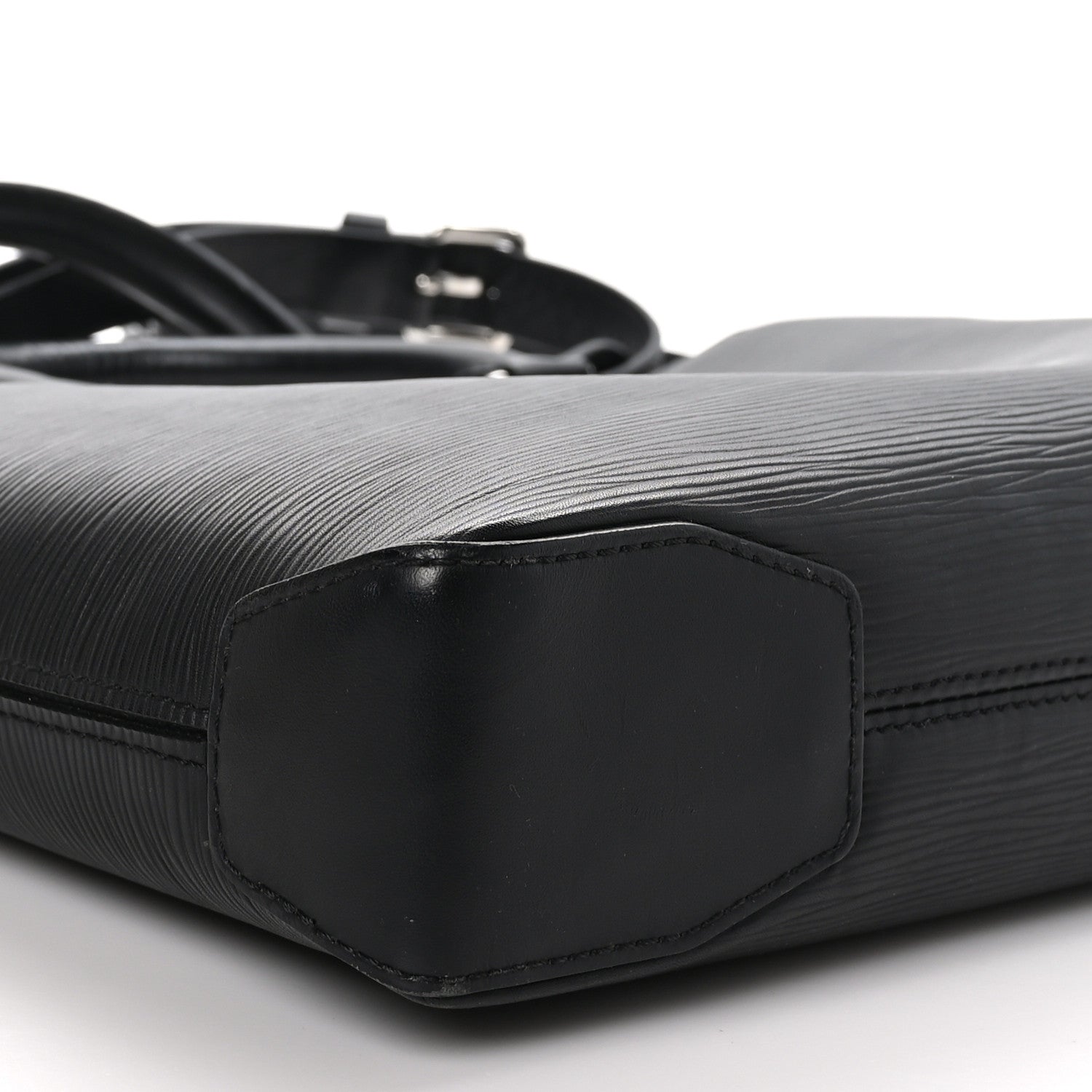Louis Vuitton Epi Oliver Briefcase Black 8 of 12