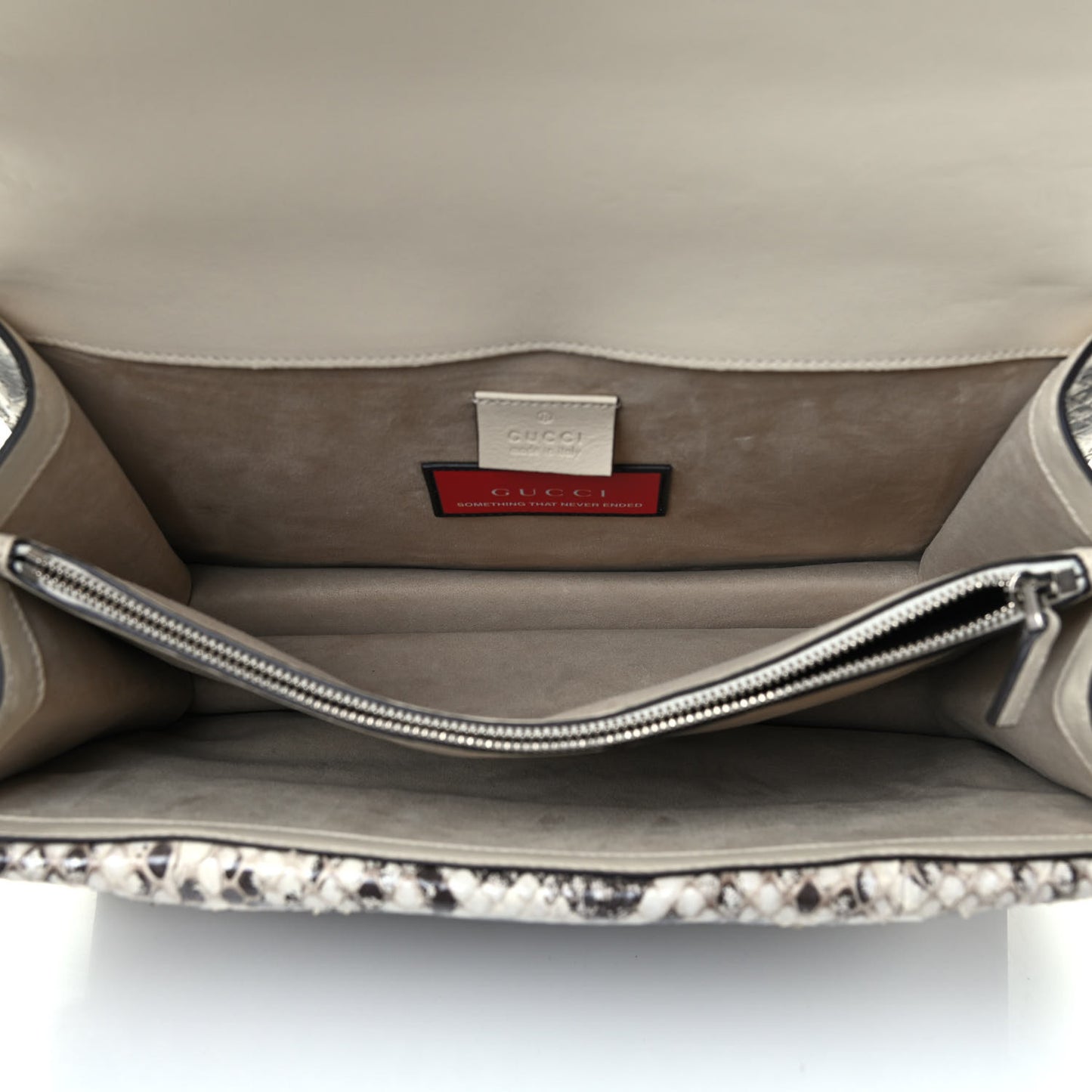 GG Supreme Monogram Kingsnake Embroidered Medium Dionysus Shoulder Bag Beige