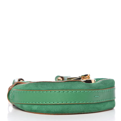 Chloe Suede Chain Bag Green 4 of 9