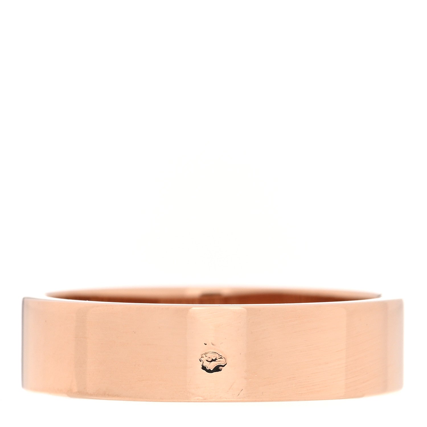 Hermes 18K Rose Gold PM Collier De Chien Ring 53 6.5 3 of 5