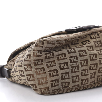 Fendi Zucchino Mama Baguette Dark Brown 6 of 9