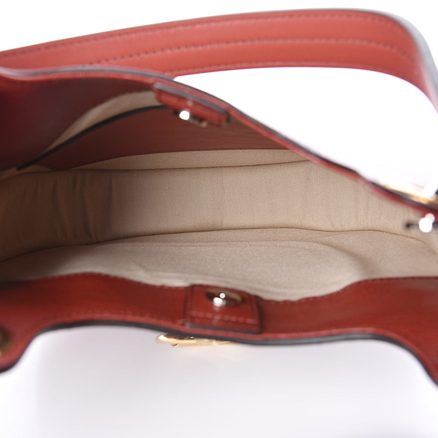 Calfskin Medium Tess Hobo Sienna Red