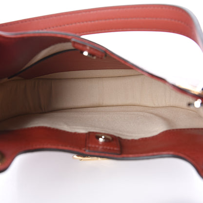 Chloe Calfskin Medium Tess Hobo Sienna Red 5 of 9