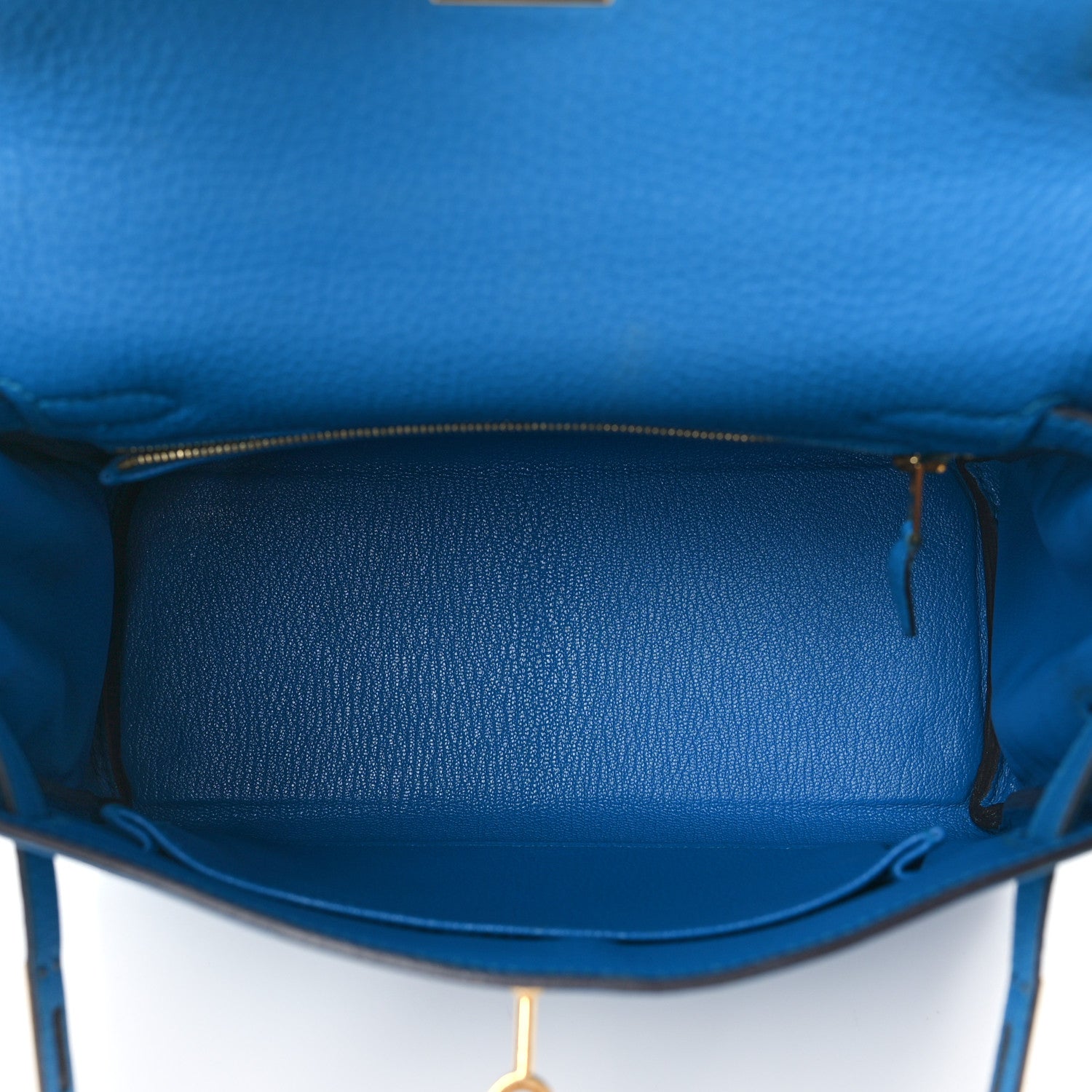 Hermes Togo Kelly Retourne 25 Bleu Zanzibar 5 of 9