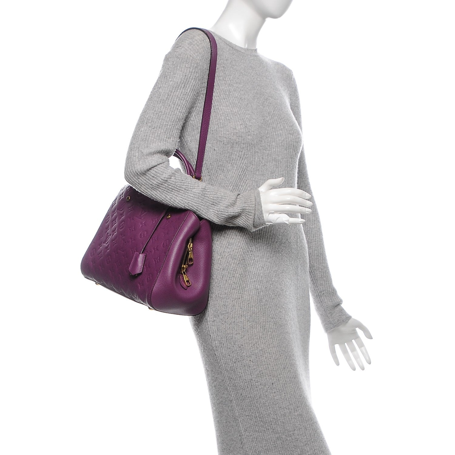 Louis Vuitton Empreinte Montaigne MM Amethyste 2 of 10