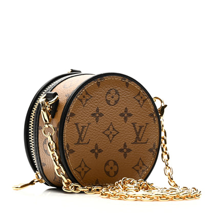 Louis Vuitton Reverse Monogram Boite Chapeau Necklace 3 of 9