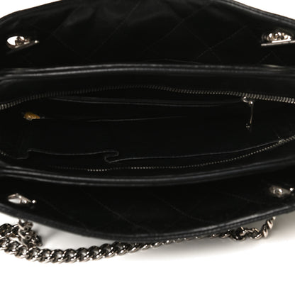 Chanel Lambskin Bijoux Chain Shopping Tote Black 5 of 13