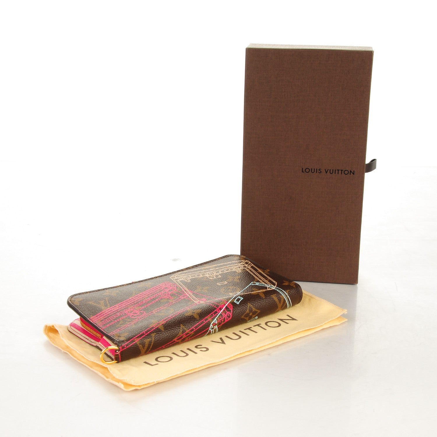 Louis Vuitton Monogram 2014 Christmas Animation Insolite Wallet 4 of 7