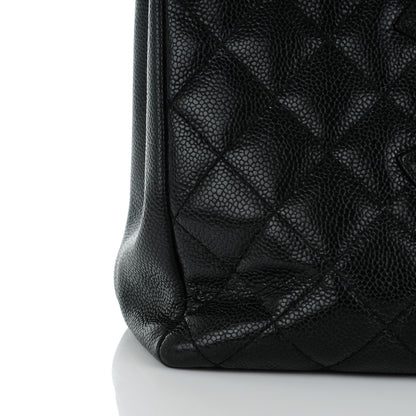 Chanel Caviar Quilted Grand Shopping Tote GST Black 9 of 9