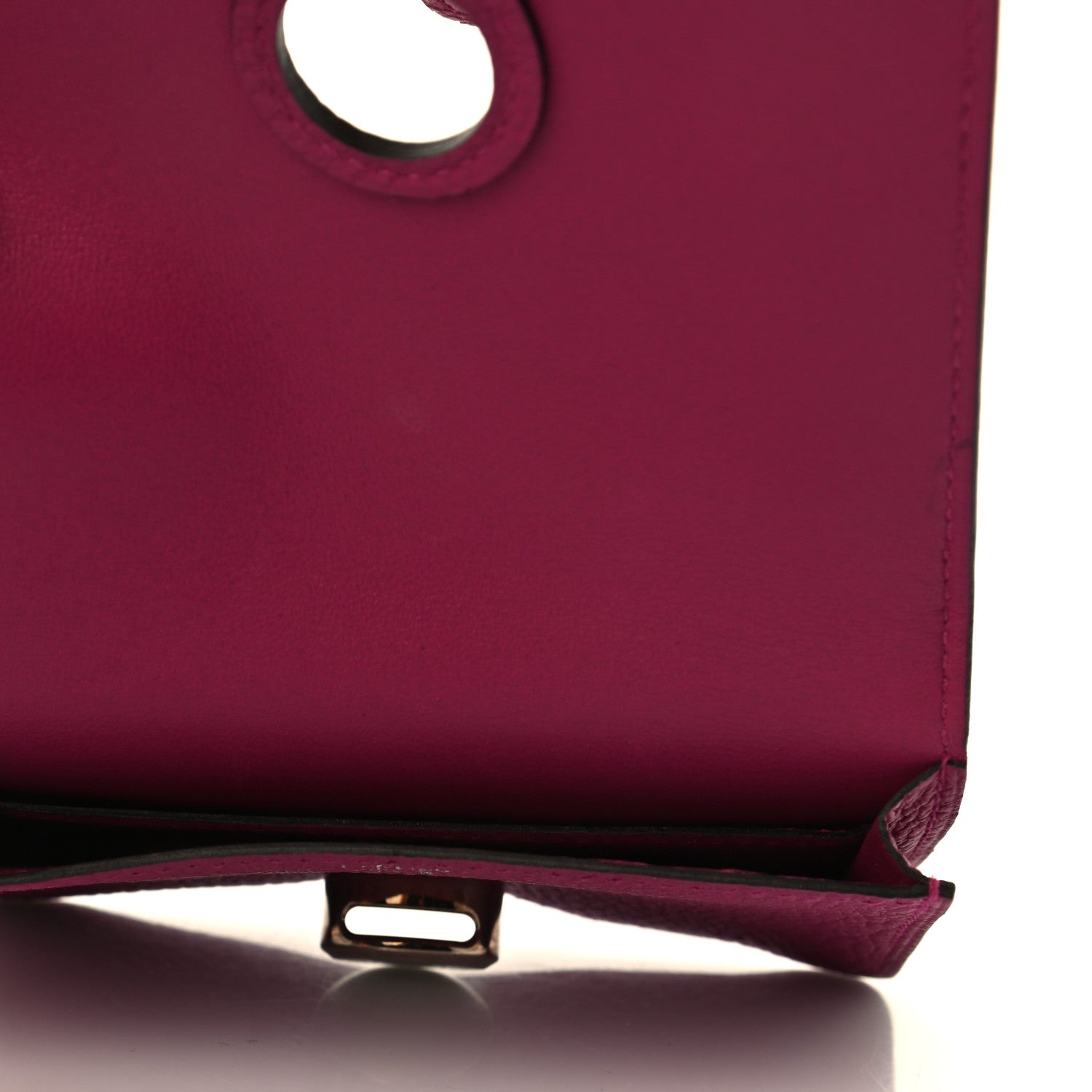 Hermes Togo Dogon Card Case Rose Pourpre 5 of 7