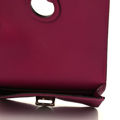Hermes Togo Dogon Card Case Rose Pourpre 5 of 7