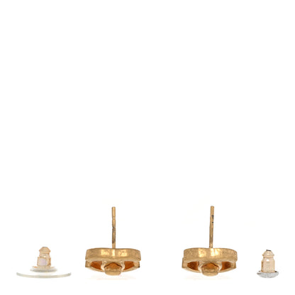 Chanel Metal CC Turnlock Earrings Gold 3 of 6